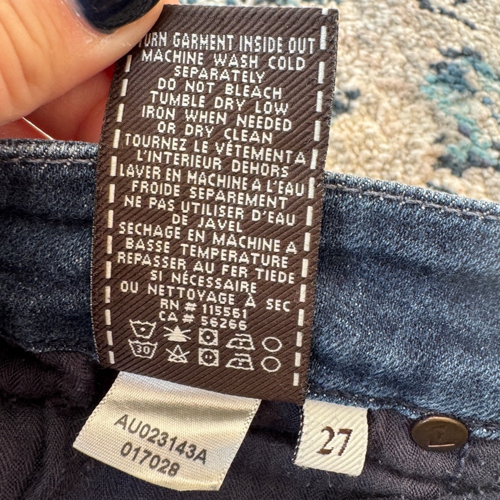 7 For All Mankind Kimmie Straight Leg Jeans
Size 27 - Picture 8 of 8